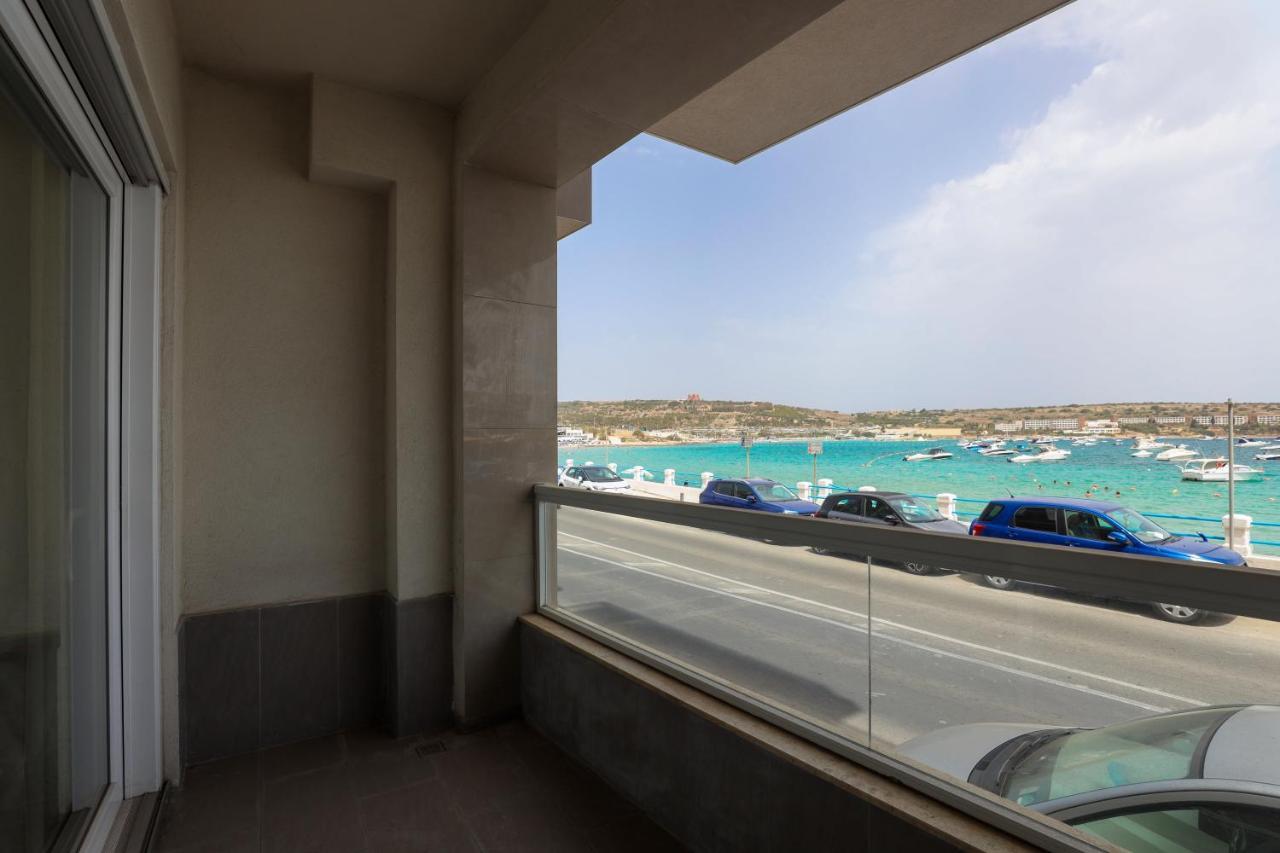 Malta's Beachfront In Mellieha